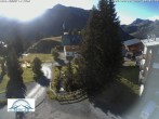 Archived image Webcam Oberlech: guest house Berger 08:00