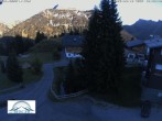 Archiv Foto Webcam Oberlech: Pension Berger 17:00
