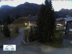 Archiv Foto Webcam Oberlech: Pension Berger 05:00