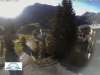 Archiv Foto Webcam Oberlech: Pension Berger 07:00