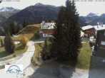Archived image Webcam Oberlech: guest house Berger 11:00
