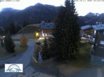 Archiv Foto Webcam Oberlech: Pension Berger 06:00