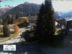 Archived image Webcam Oberlech: guest house Berger 14:00