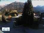Archived image Webcam Oberlech: guest house Berger 16:00