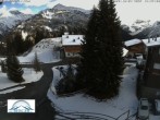Archived image Webcam Oberlech: guest house Berger 13:00