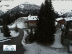 Archived image Webcam Oberlech: guest house Berger 06:00