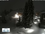 Archived image Webcam Oberlech: guest house Berger 23:00