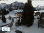 Archiv Foto Webcam Oberlech: Pension Berger 05:00