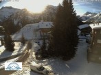 Archiv Foto Webcam Oberlech: Pension Berger 07:00