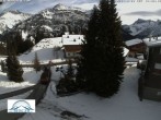 Archiv Foto Webcam Oberlech: Pension Berger 13:00