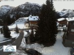 Archiv Foto Webcam Oberlech: Pension Berger 05:00