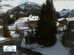 Archiv Foto Webcam Oberlech: Pension Berger 13:00