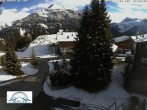 Archiv Foto Webcam Oberlech: Pension Berger 13:00