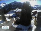 Archiv Foto Webcam Oberlech: Pension Berger 09:00