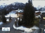 Archiv Foto Webcam Oberlech: Pension Berger 05:00