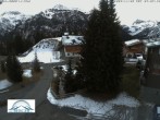 Archiv Foto Webcam Oberlech: Pension Berger 06:00