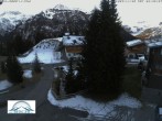 Archiv Foto Webcam Oberlech: Pension Berger 07:00