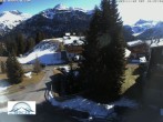 Archiv Foto Webcam Oberlech: Pension Berger 11:00