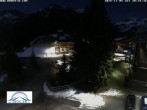 Archiv Foto Webcam Oberlech: Pension Berger 19:00