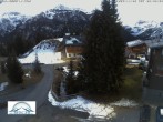 Archiv Foto Webcam Oberlech: Pension Berger 05:00