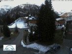 Archiv Foto Webcam Oberlech: Pension Berger 07:00