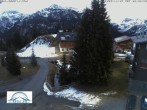 Archiv Foto Webcam Oberlech: Pension Berger 05:00