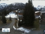 Archiv Foto Webcam Oberlech: Pension Berger 07:00