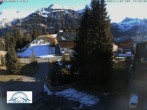 Archiv Foto Webcam Oberlech: Pension Berger 13:00