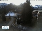 Archiv Foto Webcam Oberlech: Pension Berger 07:00
