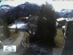Archiv Foto Webcam Oberlech: Pension Berger 09:00