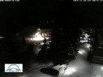 Archiv Foto Webcam Oberlech: Pension Berger 23:00