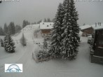 Archived image Webcam Oberlech: guest house Berger 06:00