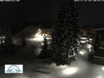 Archived image Webcam Oberlech: guest house Berger 23:00