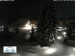 Archived image Webcam Oberlech: guest house Berger 01:00
