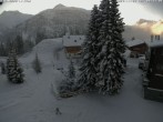 Archived image Webcam Oberlech: guest house Berger 07:00