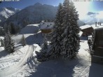 Archived image Webcam Oberlech: guest house Berger 10:00