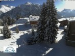 Archived image Webcam Oberlech: guest house Berger 11:00