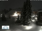 Archiv Foto Webcam Oberlech: Pension Berger 03:00