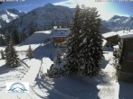 Archiv Foto Webcam Oberlech: Pension Berger 09:00