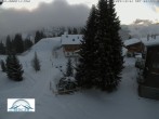 Archiv Foto Webcam Oberlech: Pension Berger 08:00
