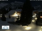 Archived image Webcam Oberlech: guest house Berger 23:00