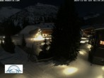Archived image Webcam Oberlech: guest house Berger 01:00