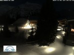 Archived image Webcam Oberlech: guest house Berger 03:00