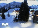 Archived image Webcam Oberlech: guest house Berger 06:00