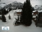 Archiv Foto Webcam Oberlech: Pension Berger 07:00