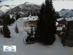 Archiv Foto Webcam Oberlech: Pension Berger 15:00