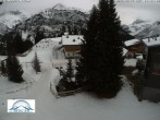 Archiv Foto Webcam Oberlech: Pension Berger 13:00