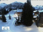 Archiv Foto Webcam Oberlech: Pension Berger 06:00