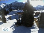Archiv Foto Webcam Oberlech: Pension Berger 10:00