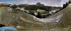 Archived image Webcam Panoramic view of Wolkenstein 23:00